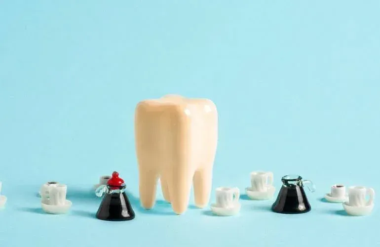 black spot on teeth