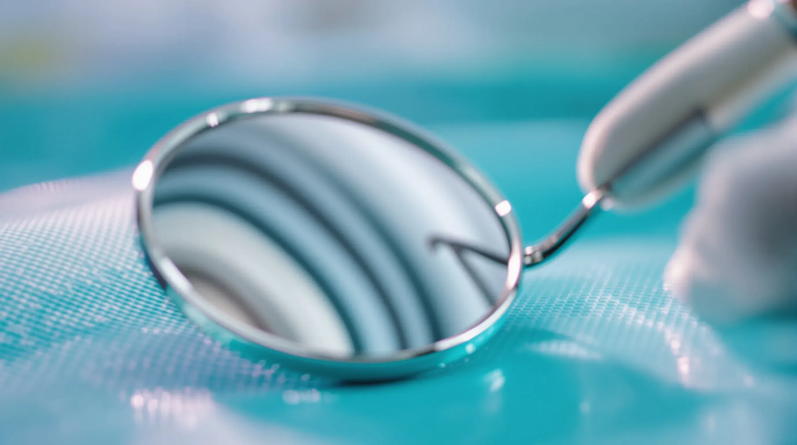 Dental examination mirror for cavity detection at Neola Dental in Minneola FL